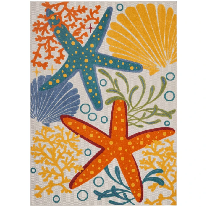 Nourison Aloha Area Rug ALH24-Multicolor