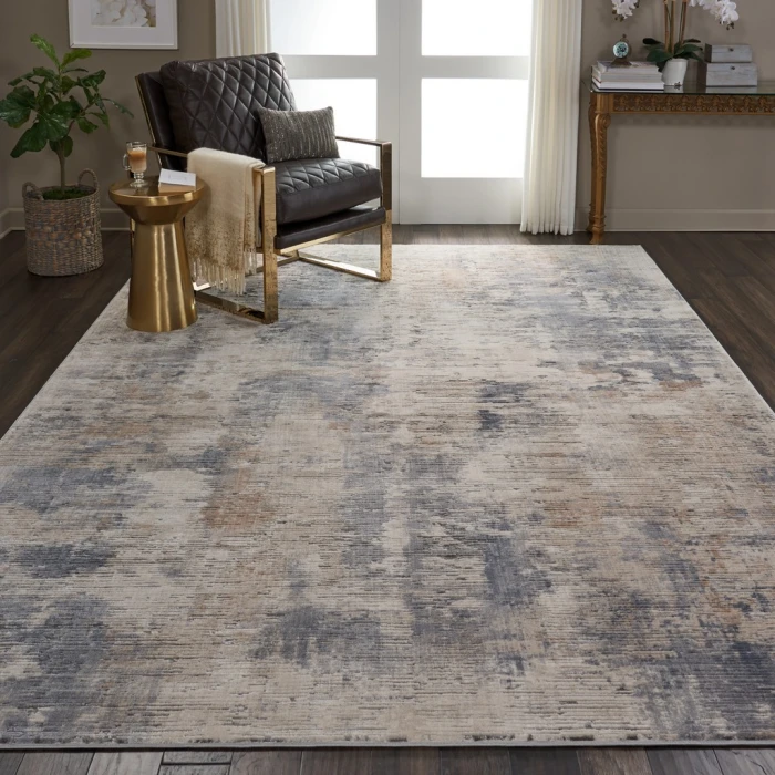 Nourison Rustic Textures Area Rug RUS05-Beige/Grey