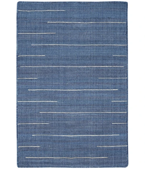 Nourison Interweave Navy IWV01 2 ft. X 3 ft. Rect. Rug