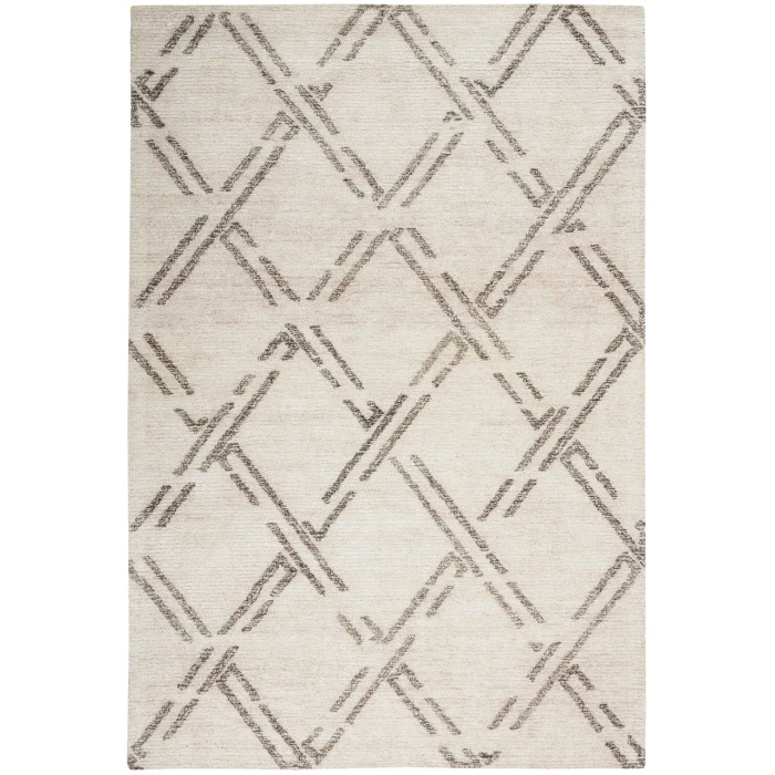 Nourison Venosa Area Rug VSN01-Ivory/Grey