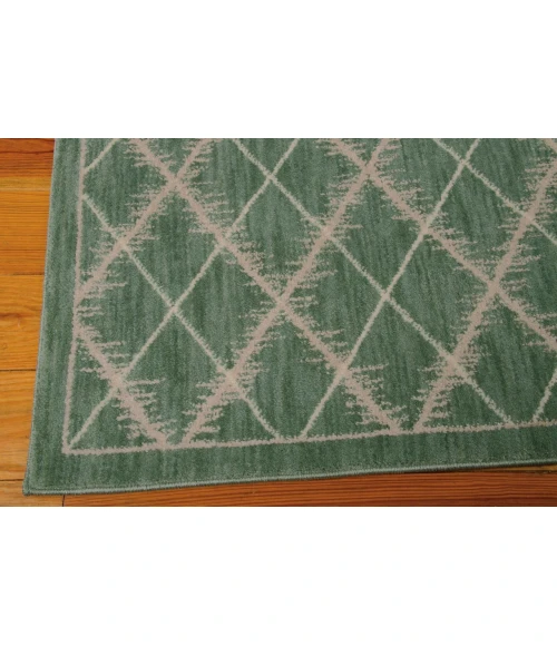 Nourison Home Tranquility Light Green TNQ01 7ft.9in. x 10ft.10in. Rect. Rug