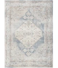 Nourison Astra Machine Washable Area Rug ASW11 Light Blue