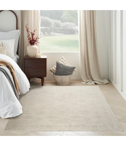 Nourison Shadows Ivory Grey SHW03 4 ft. X 6 ft. Rect. Rug