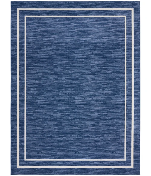 Nourison Nourison Essentials Area Rug NRE02 Navy/Ivory