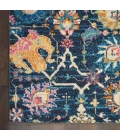 Nourison Passion Area Rug PSN01 Navy 9' x 12'