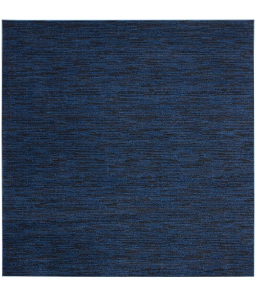 Nourison Essentials Midnight Blue Area Rug NRE01-Midnight Blue