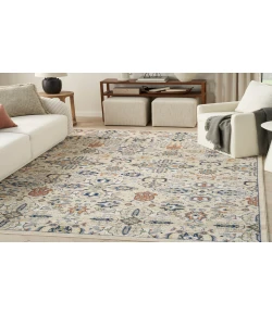 Nourison Home Allur ALR03 Beige 6 ft. X 9 ft. Area Rug