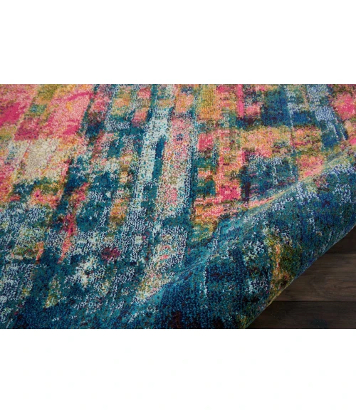 Nourison Celestial Area Rug CES09-Blue/Yellow