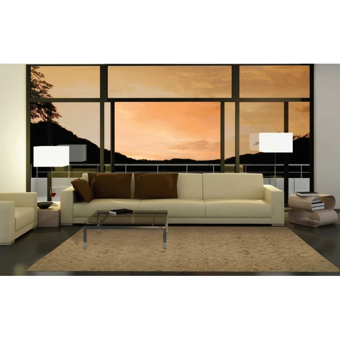 Nourison Home Ambrose Beige AMB02 8ft.6in. x 11ft.6in. Rect. Rug