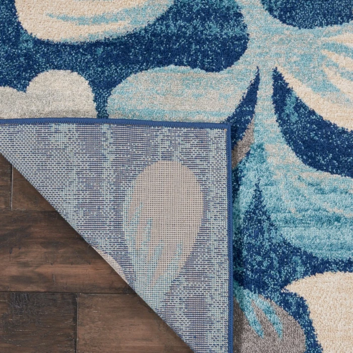 Nourison Tranquil Area Rug TRA03-Navy