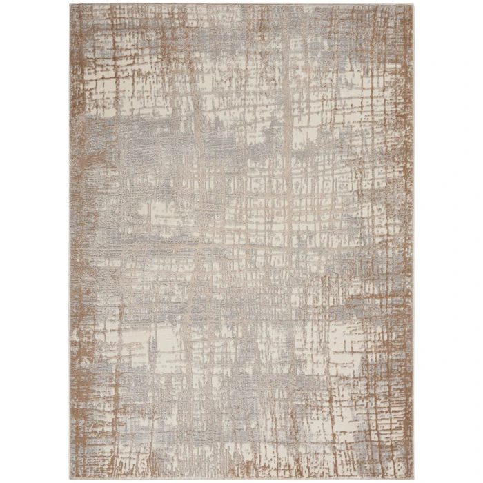 Calvin Klein Rush Area Rug CK950 Ivory/Taupe