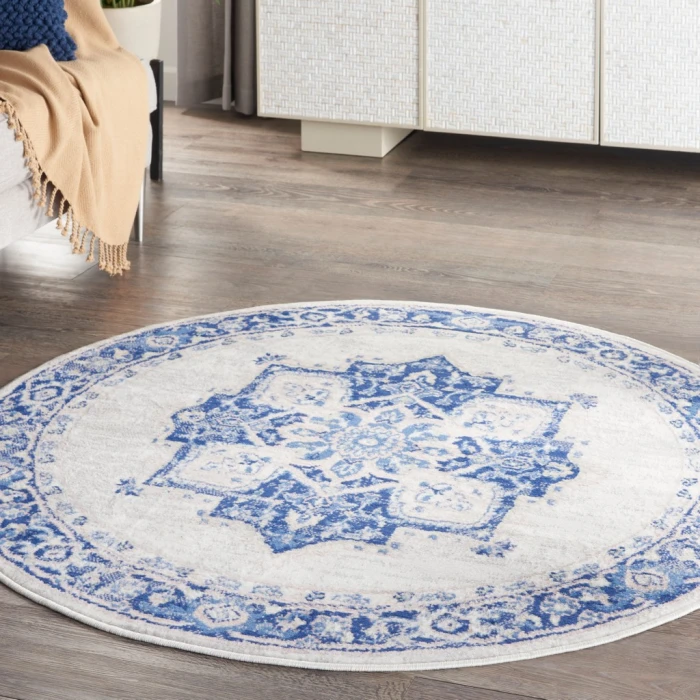 Nourison Whimsicle Area Rug WHS03-Ivory Blue