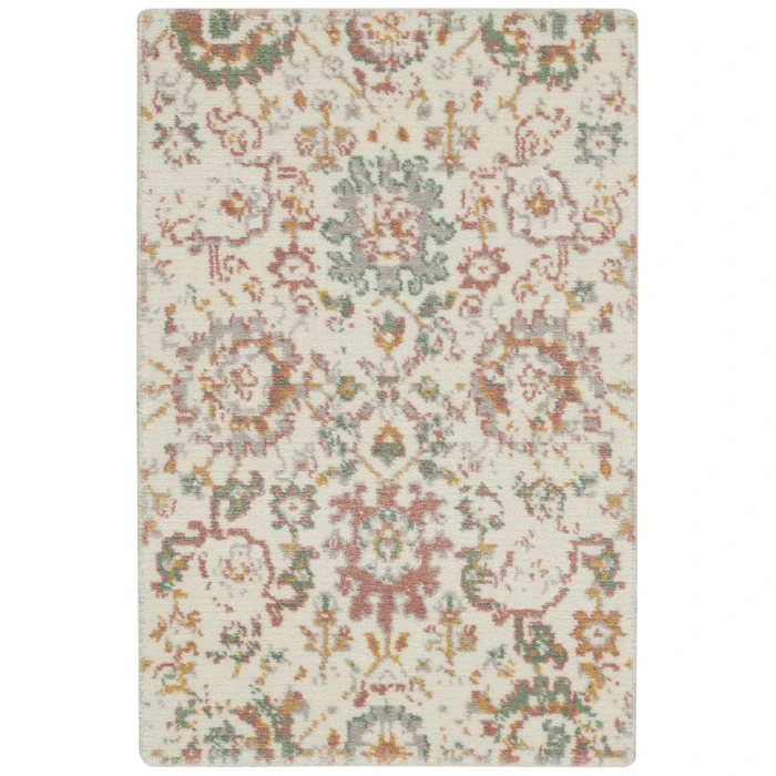 Nourison Twilight Area Rug TWI13 Ivory/Multi 2' x 3'
