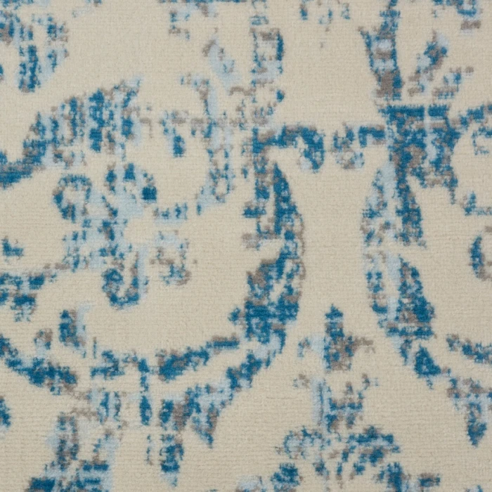 Nourison Jubilant Area Rug JUB09-Ivory Blue