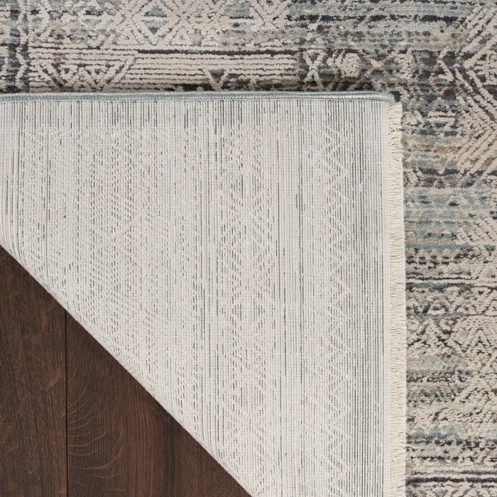 Nourison Lynx Ivory Blue LNX06 12 ft. X 16 ft. Rect. Rug
