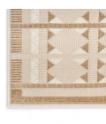 Nourison Nordic Taupe NRC06 8 ft. X 10 ft. Rect. Rug