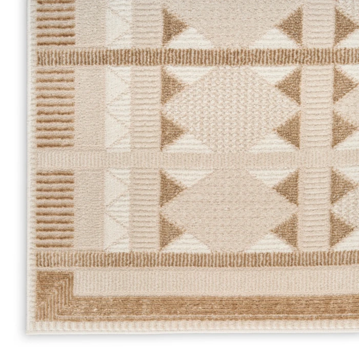 Nourison Nordic Taupe NRC06 8 ft. X 10 ft. Rect. Rug