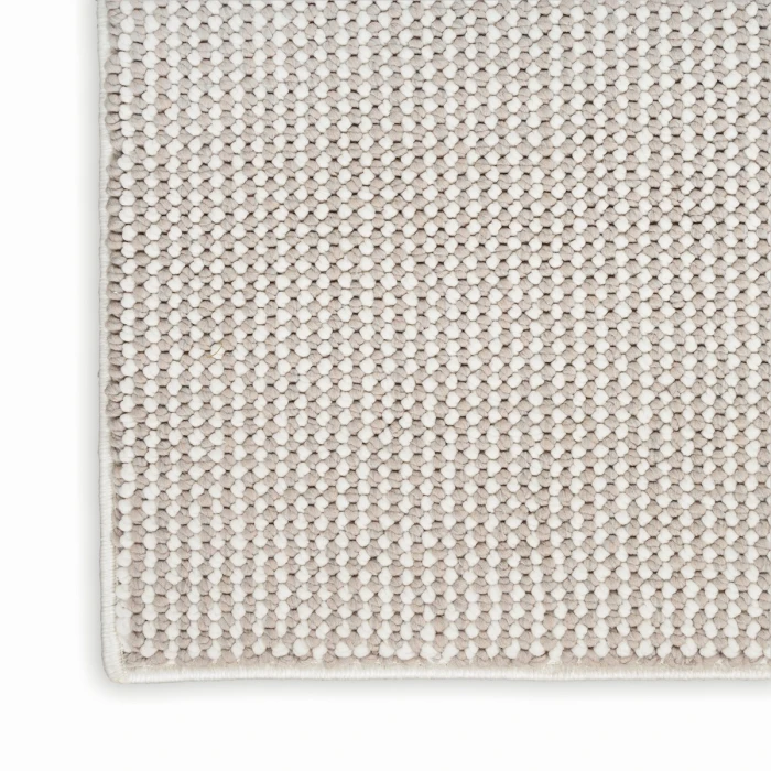 Nourison Natural Texture Ivory Mocha NTX01 8 ft. Rect. Rug