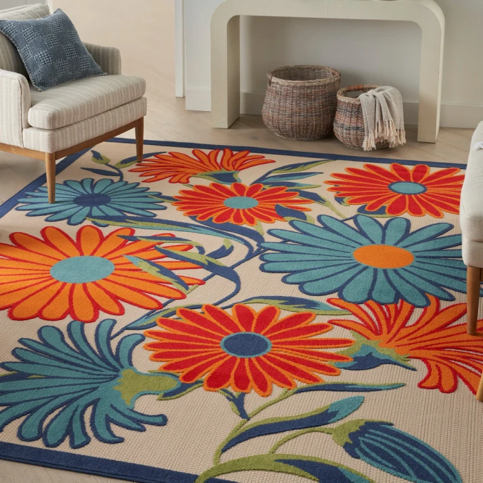 Nourison Aloha Area Rug ALH33 Multicolor