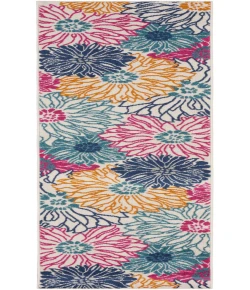 Nourison Home Passion PSN17 Ivory Multicolor 2 ft. 2 in. X 10 ft. Area Rug