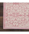 Nourison Jubilant Runner Area Rug JUB06-Ivory/Pink