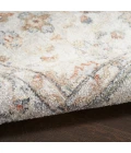 Nourison Astra Machine Washable Area Rug ASW11 Grey/Multi