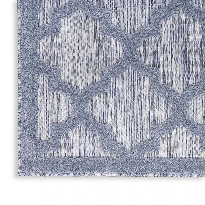 Nourison Easy Care Area Rug NES01 Denim Blue
