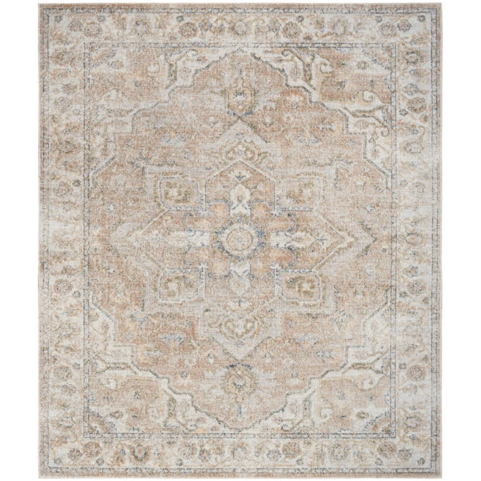 Nourison Astra Machine Washable Area Rug ASW12 Beige