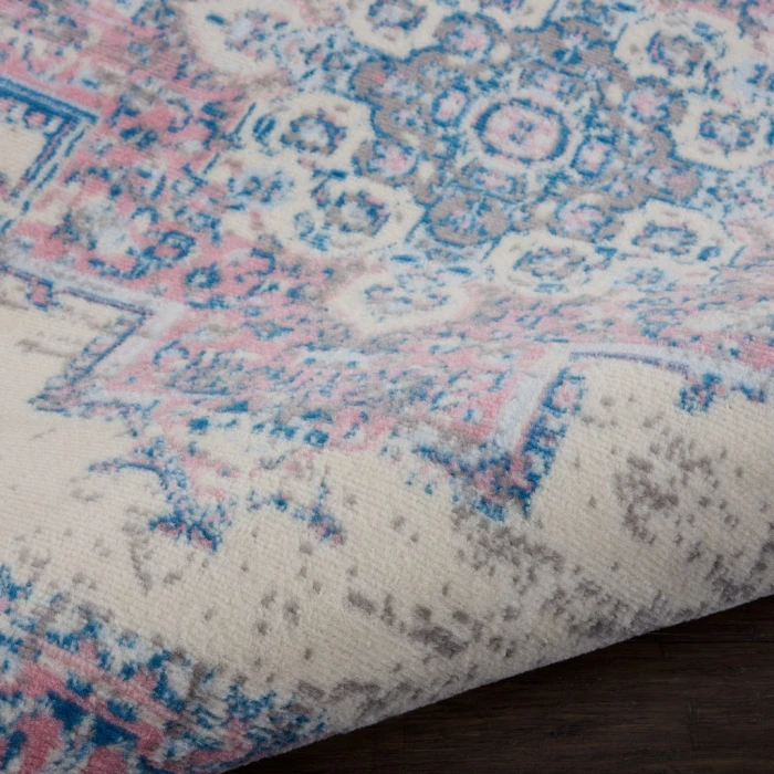 Nourison Grafix Area Rug GRF14-Ivory/Pink