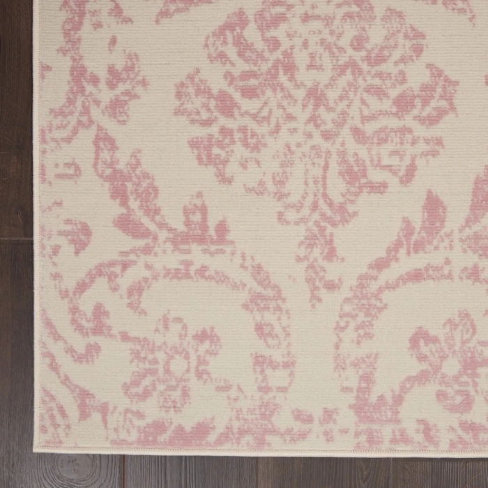 Nourison Jubilant Area Rug JUB09-Ivory/Pink