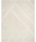 DKNY Pure Patterns Ivory Grey PRN01 8 ft. X 10 ft. Rect. Rug