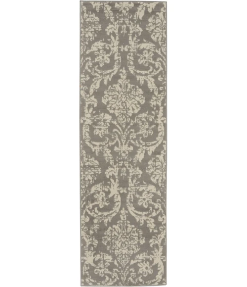 Nourison Jubilant Runner Area Rug JUB09-Grey