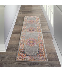 Nourison Home Passion PSN03 Grey 2 ft. 2 in. X 7 ft. 6 in. Area Rug