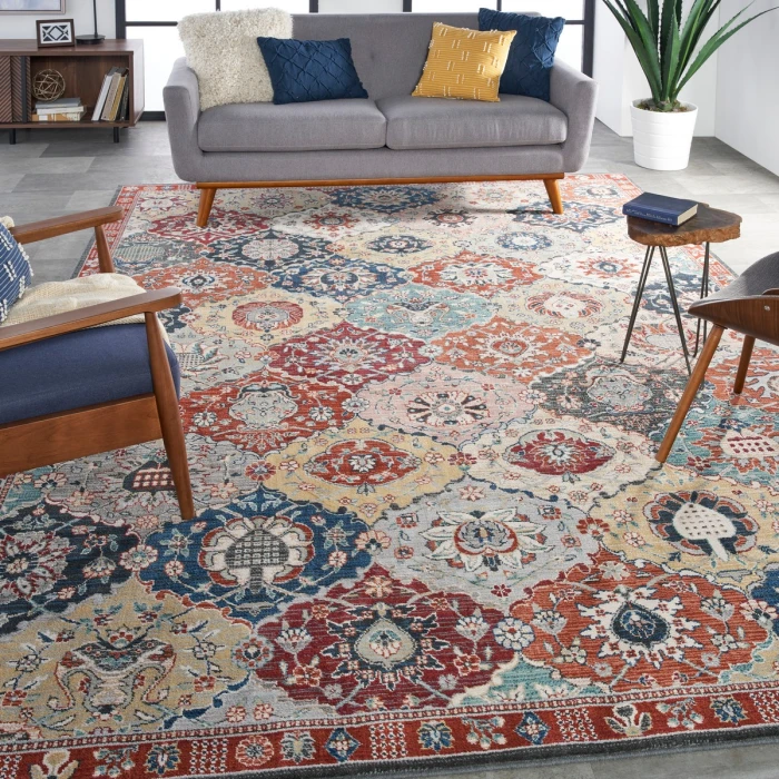 Nourison Parisa Area Rug PSA05 Multicolor 8'6" x 11'6"