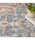 Nourison Astra Machine Washable Area Rug ASW12 Denim Multi