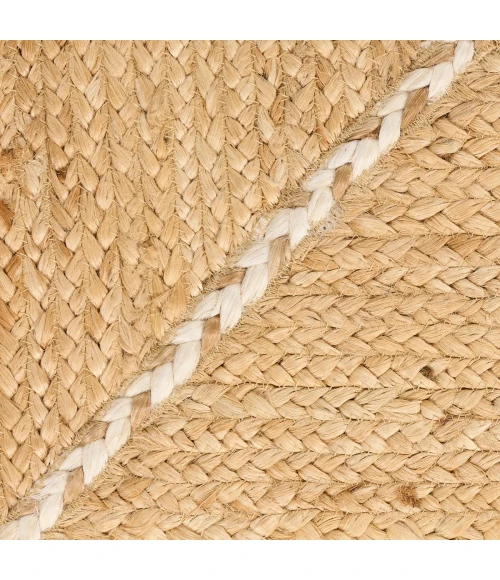 Nourison Terrazzo Jute Natural TRJ01 4 ft. X 6 ft. Rect. Rug