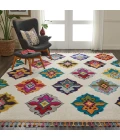Nourison Home Nomad White NMD06 7ft.10in. x 10ft.6in. Rect. Rug