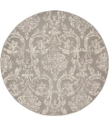 Nourison Jubilant Round Area Rug JUB09-Grey