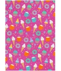 Nourison Home Imagination Pink Multicolor IMA19 3 ft. 5 in. X 5 ft. Rectangle Rug