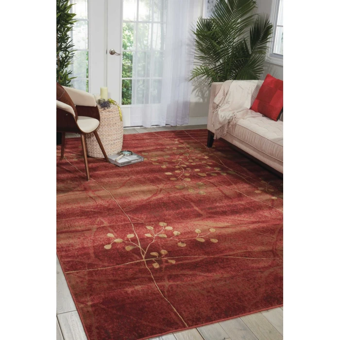 Nourison Somerset Area Rug ST74-Flame