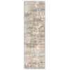 Calvin Klein CK950 Rush CK951 Grey Beige 2 ft. 3 in. X 7 ft. 3 in. Area Rug