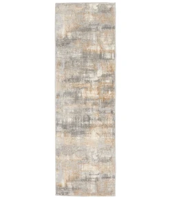Calvin Klein CK950 Rush CK951 Grey Beige 2 ft. 3 in. X 7 ft. 3 in. Area Rug