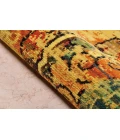 Nourison Home Timeless Green TML02 5ft.6in. x 8ft. Rect. Rug