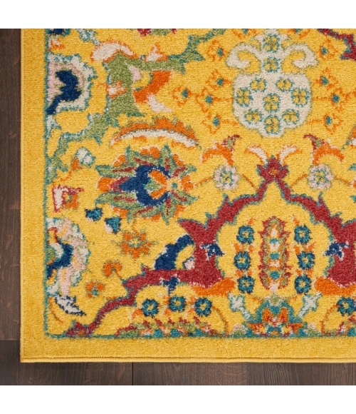 Nourison Allur Area Rug ALR03-Yellow Multicolor