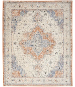 Nourison Home Nourison Essentials Persian NRE07 Beige Blue 8 ft. X 10 ft. Area Rug