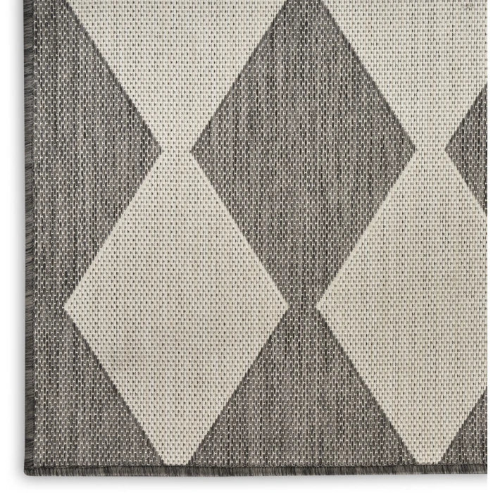 Nourison Positano Charcoal POS04 10ft. x 14ft. Rect. Rug