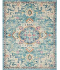 Nourison Passion Area Rug PSN25 Ivory/Light Blue 9' x 12'
