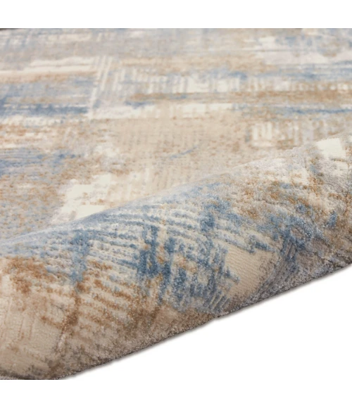 Calvin Klein Rush Area Rug CK951 Blue/Beige