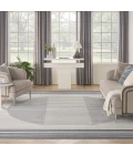 Nourison Astra Machine Washable Area Rug ASW05 Ivory Blue