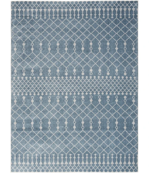 Nourison Astra Machine Washable Area Rug ASW10 Blue